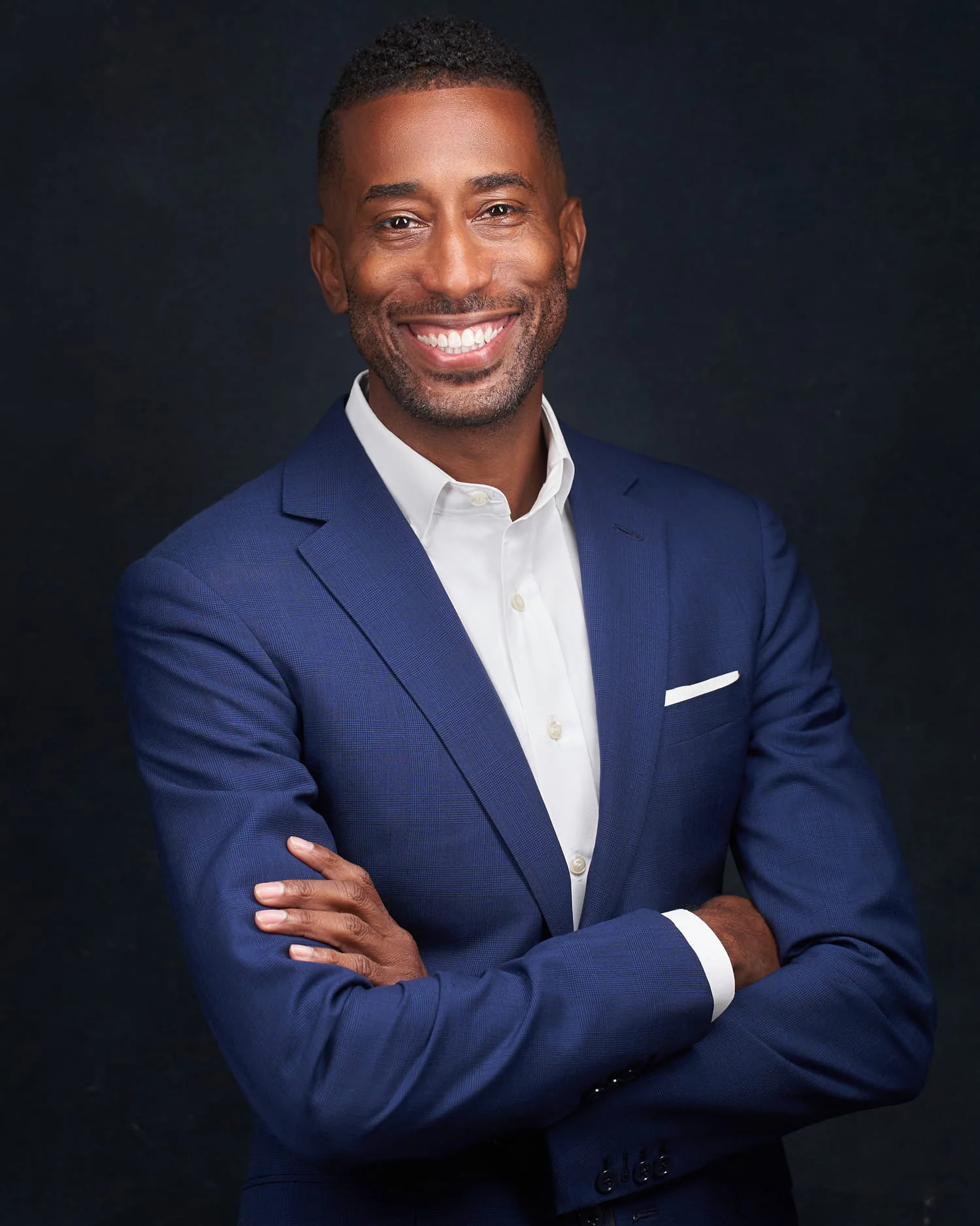 Corporate portrait smiling professional headshot business photography