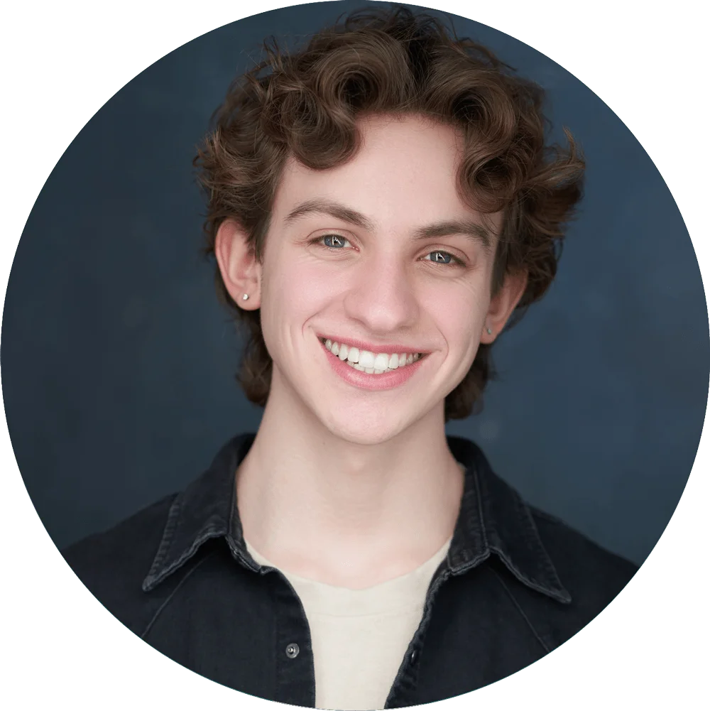 Ryan, acting headshots client, five-star testimonial praising his headshot experience