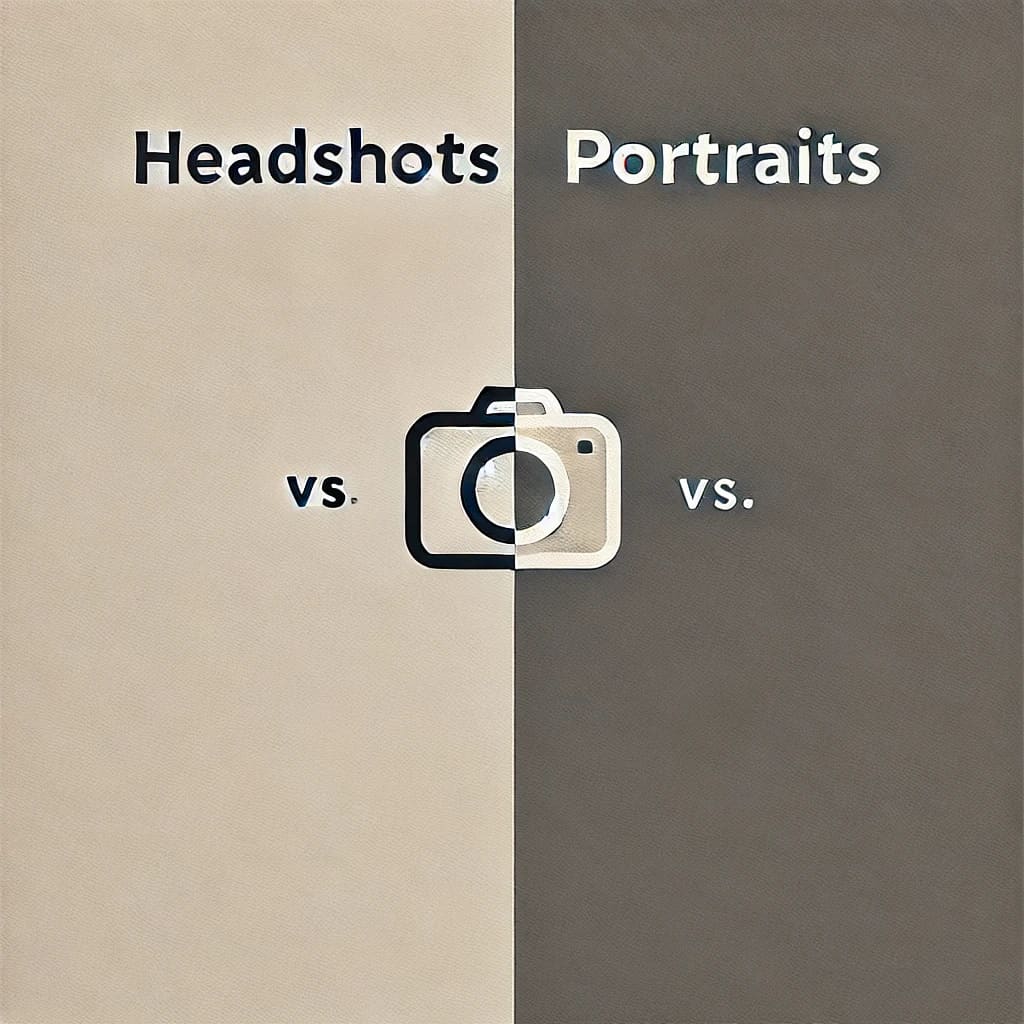 Headshots vs. Portraits Image